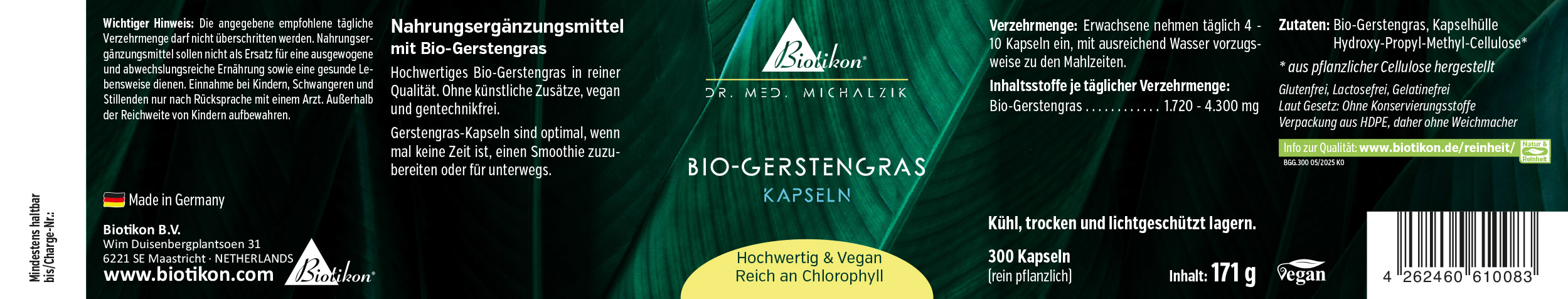 Herbe d'orge bio